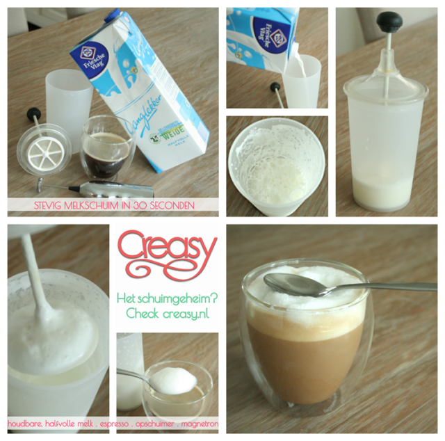 in de buurt College ego Stevig melkschuim maken in 30 seconden! | Creasy. een Nederlandse diy-blog